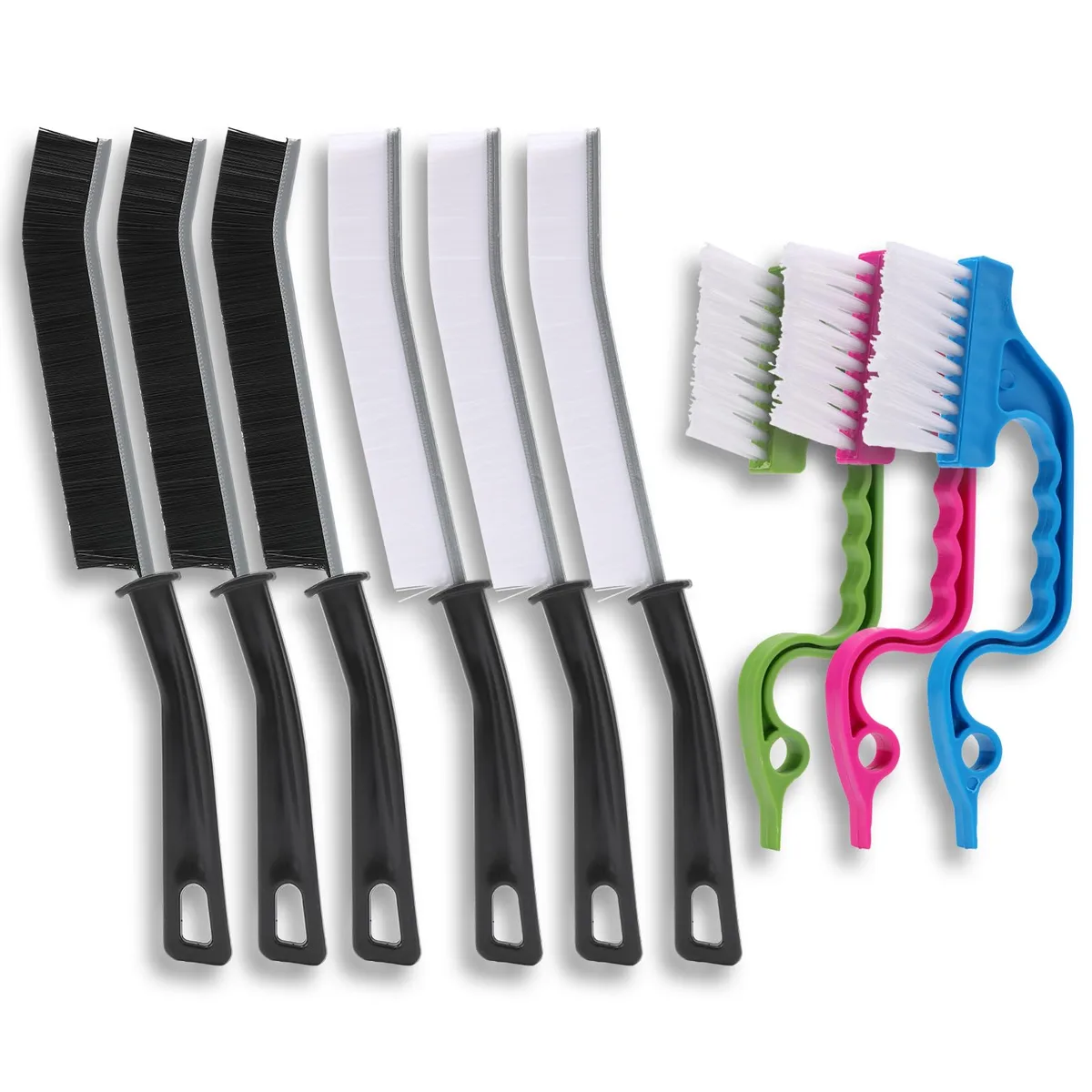 latch cleaning with brush
