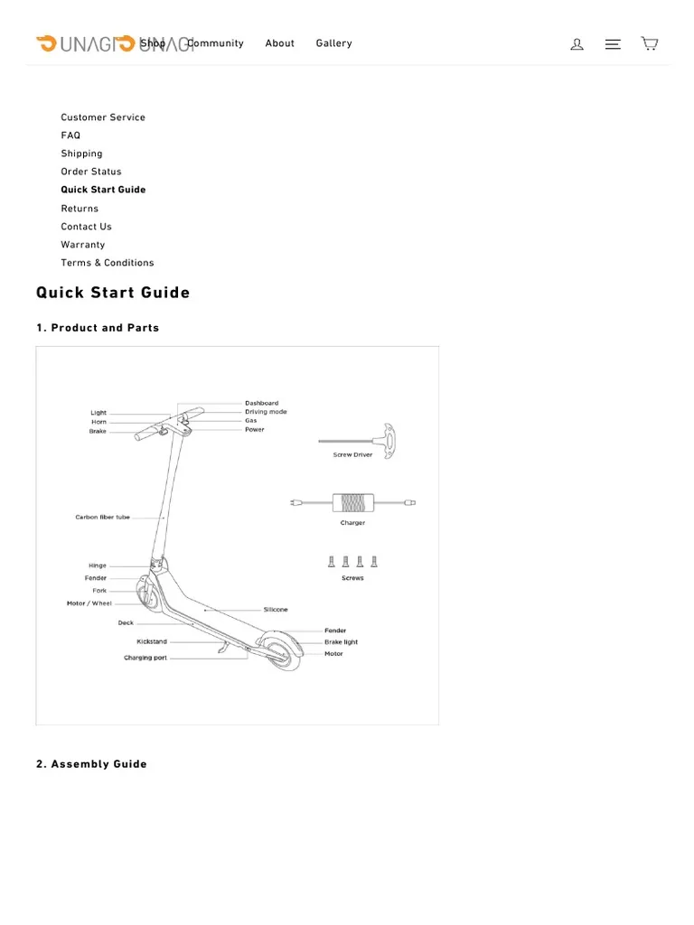 Manual start