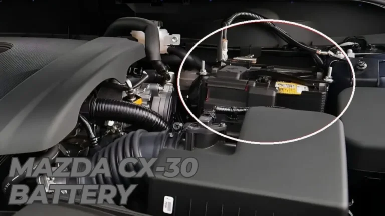 Mazda CX-30 battery problem