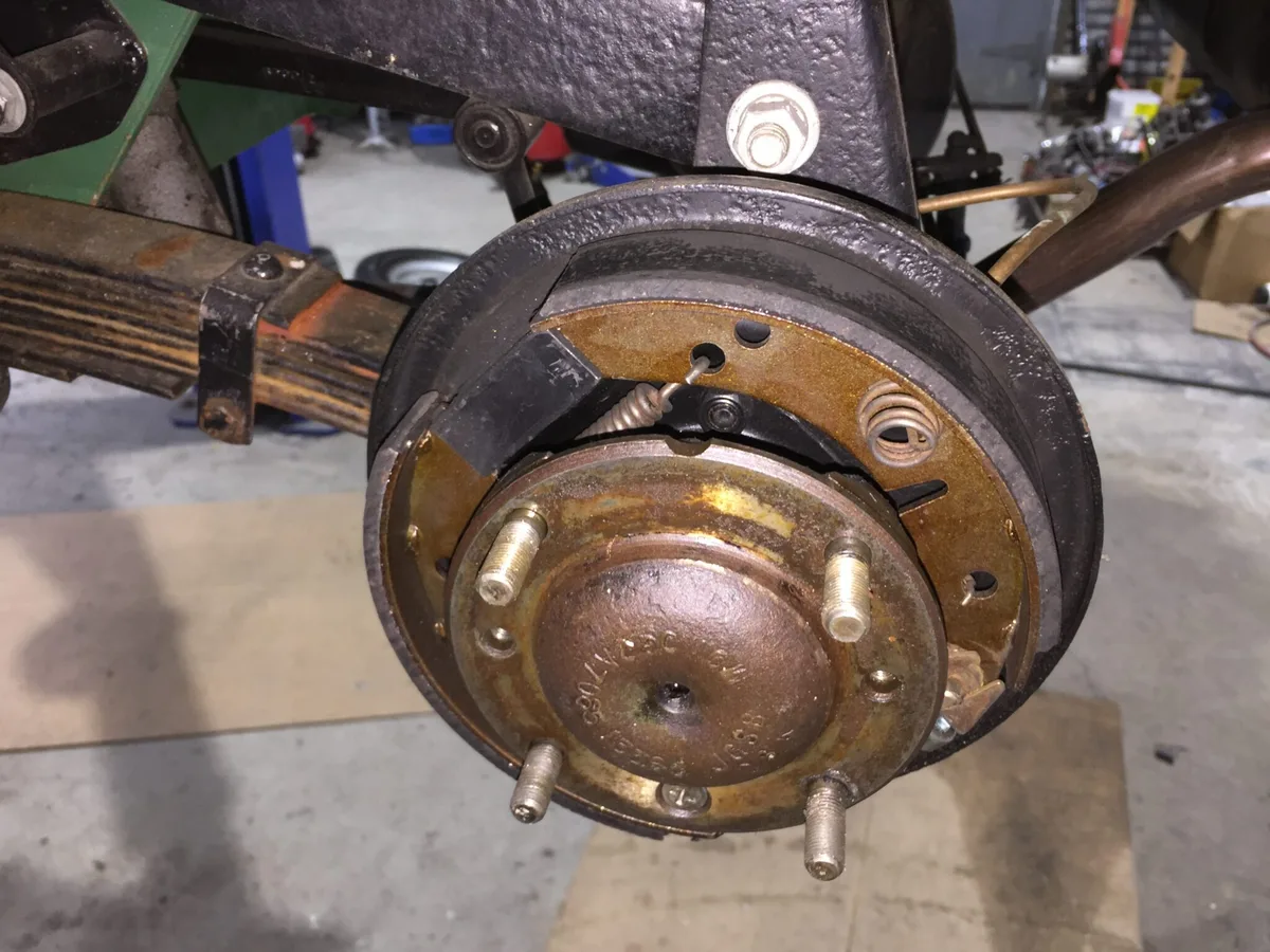 Micro Sprite rear brake clearance