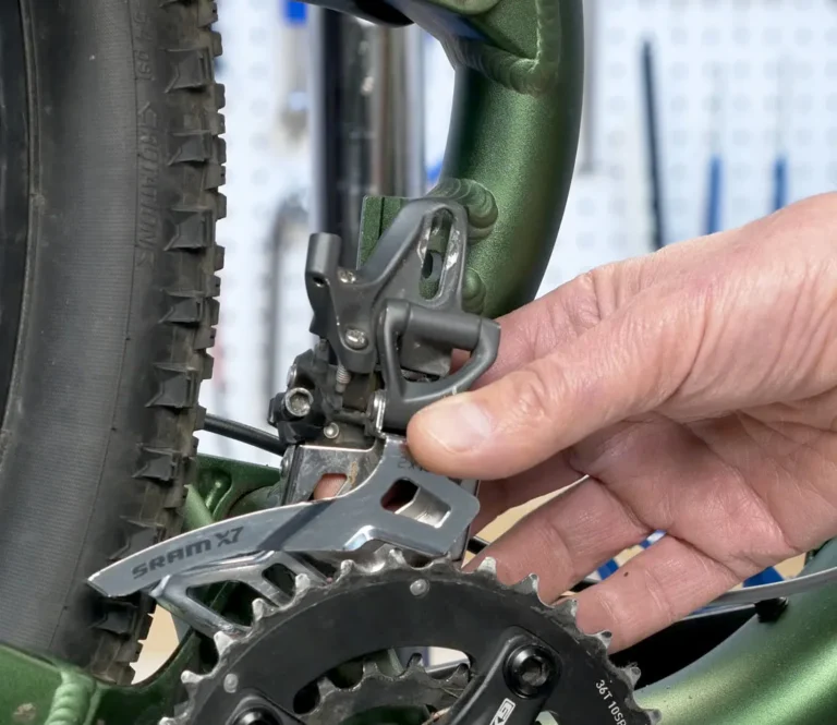 mountain bike front derailleur not working