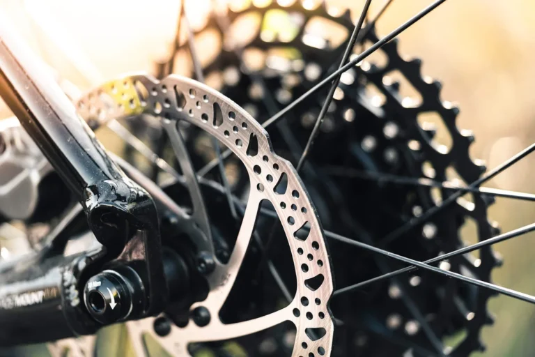 mountain bike front wheel stuck