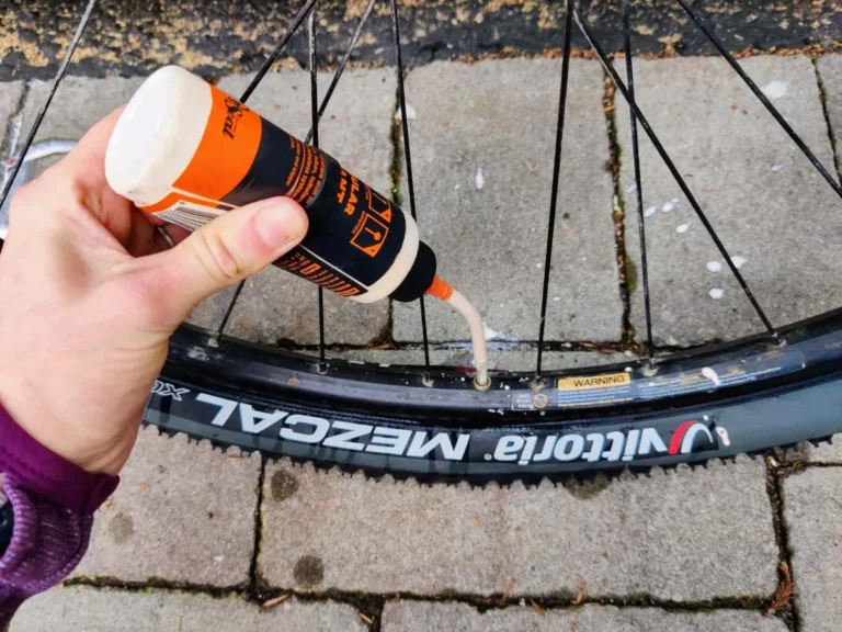 mountain bike tire losing air