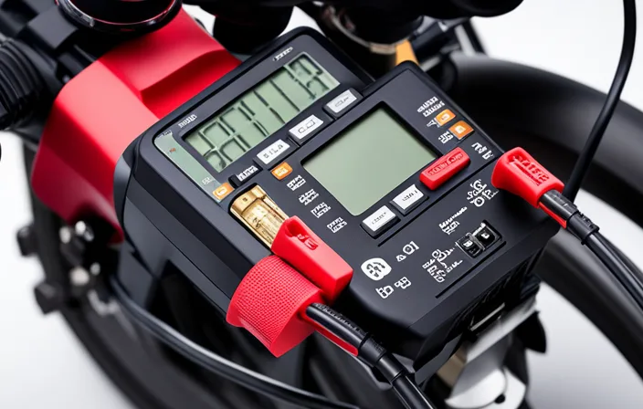 multimeter battery voltage test