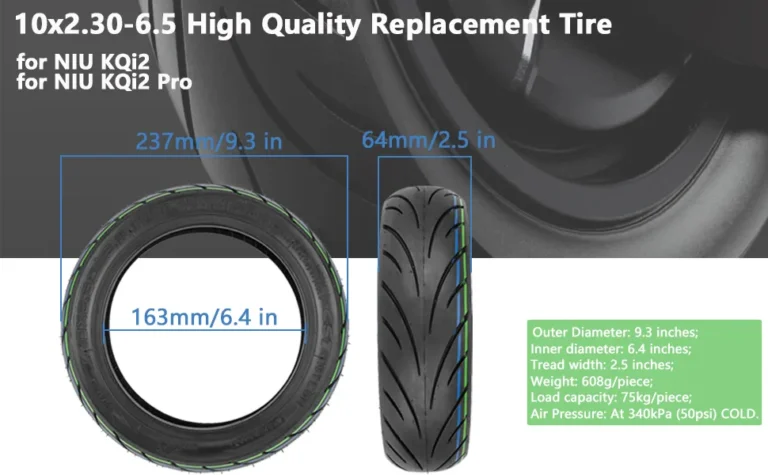 NIU KQi2 Pro tire problem