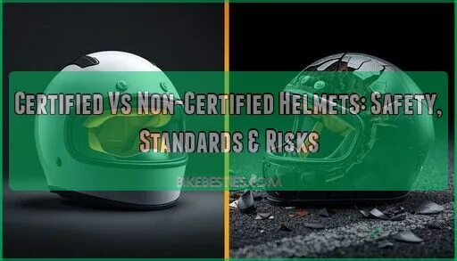 Non-certified helmets