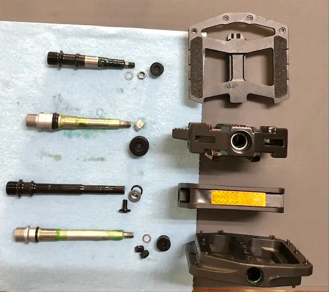 Pedal Bearing Binding or Seizing