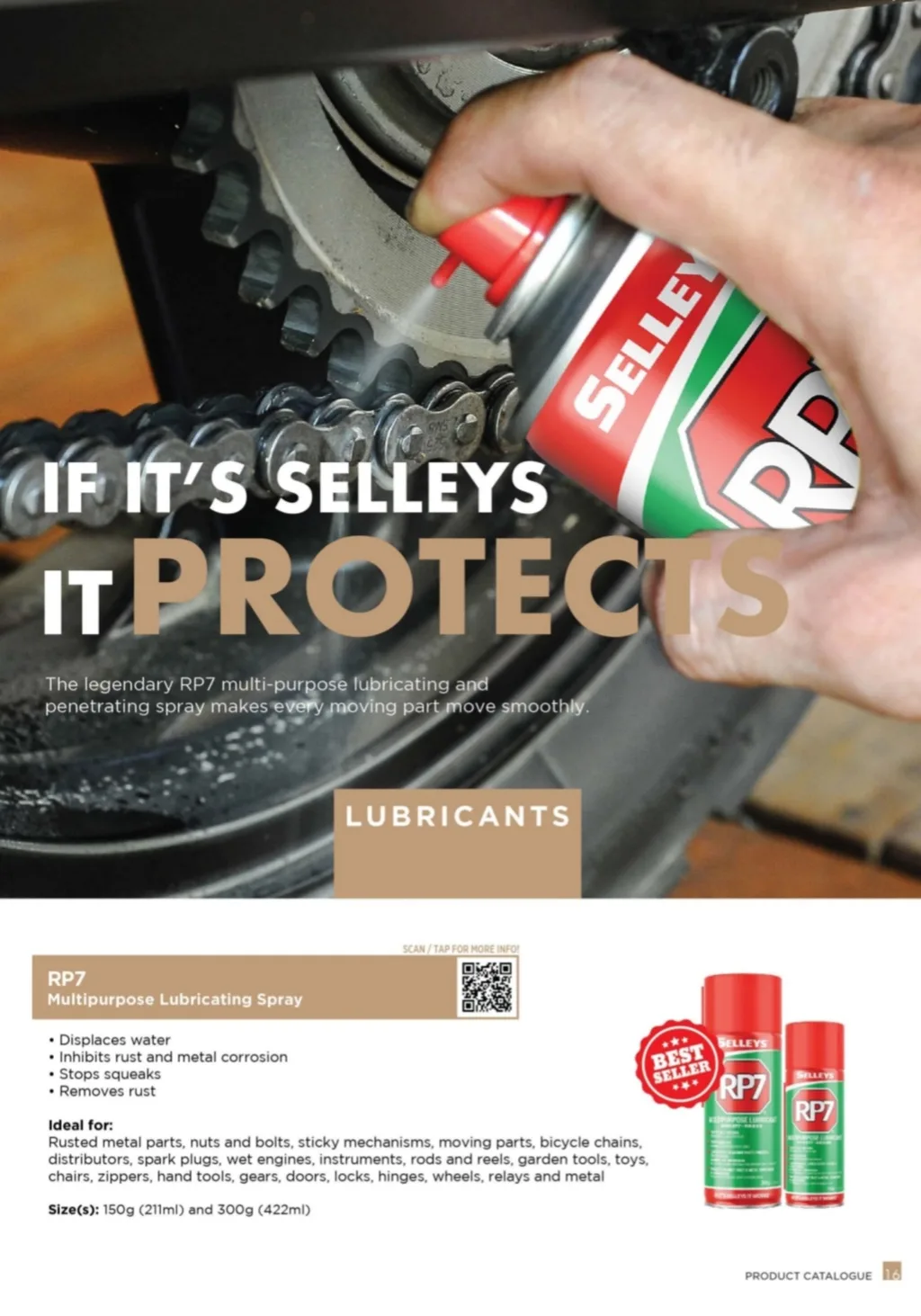 penetrating lubricant application
