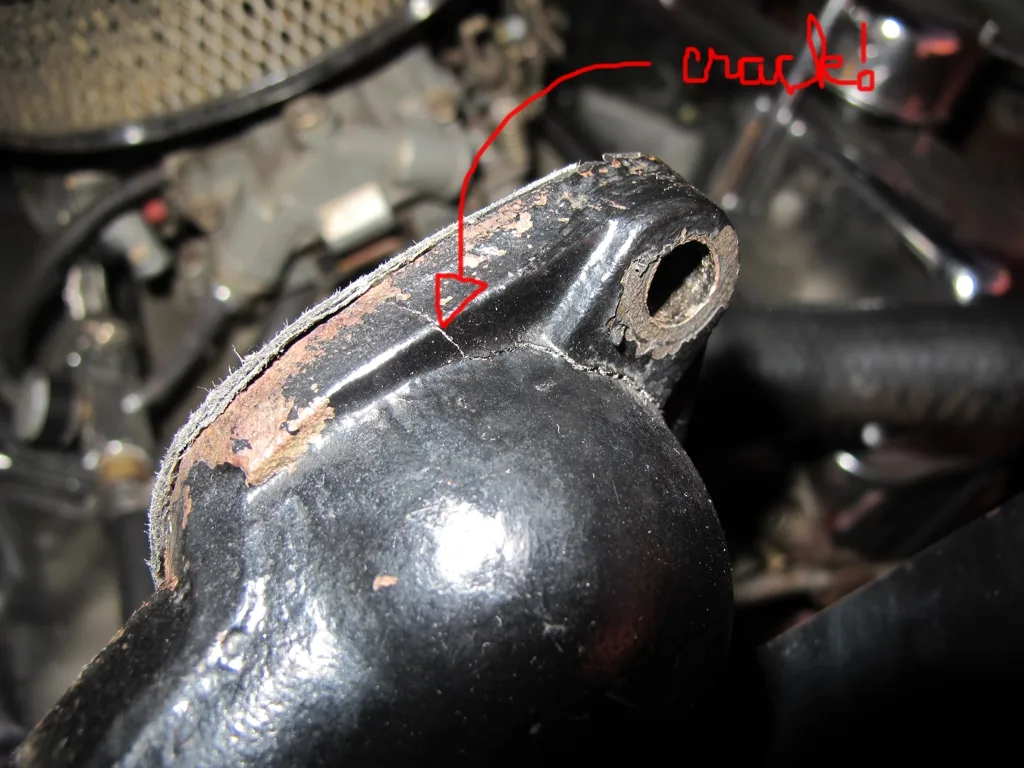 plastic thermostat housing