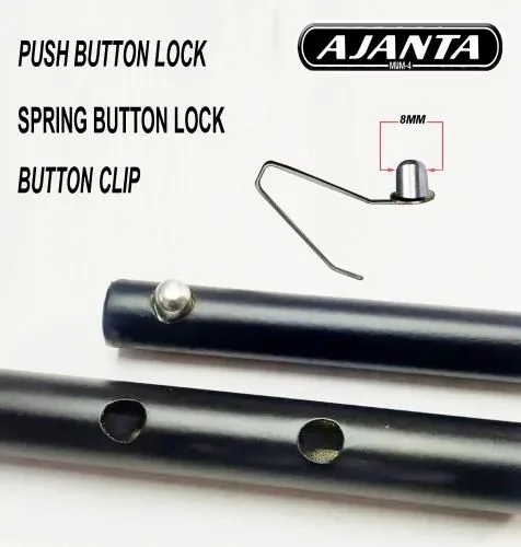 push-button pin lock