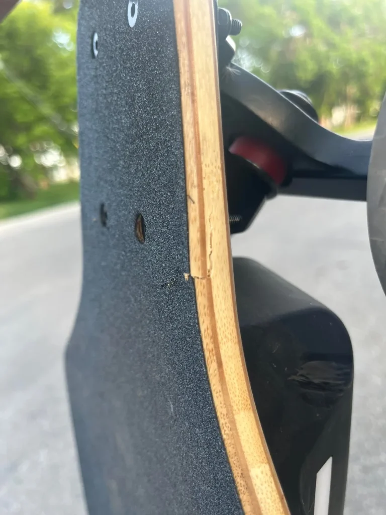 Quick Answer: Is a Cracked Deck Dangerous?