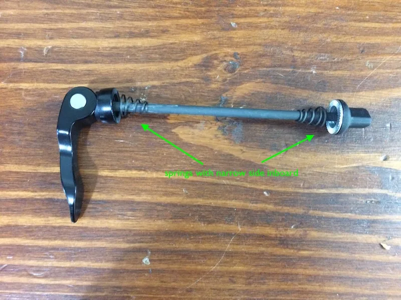 quick-release skewer