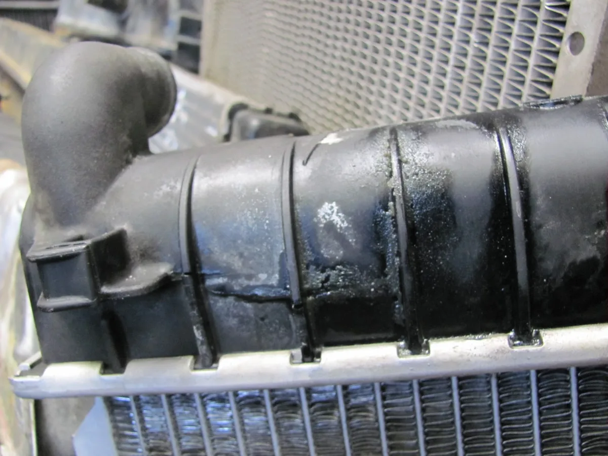 radiator end tank