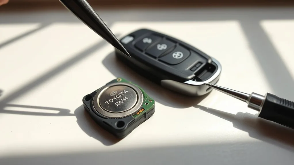 RAV4 key fob battery replacement