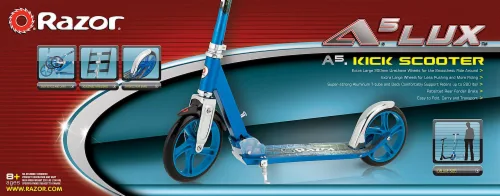 Razor A5 Lux shakes while riding