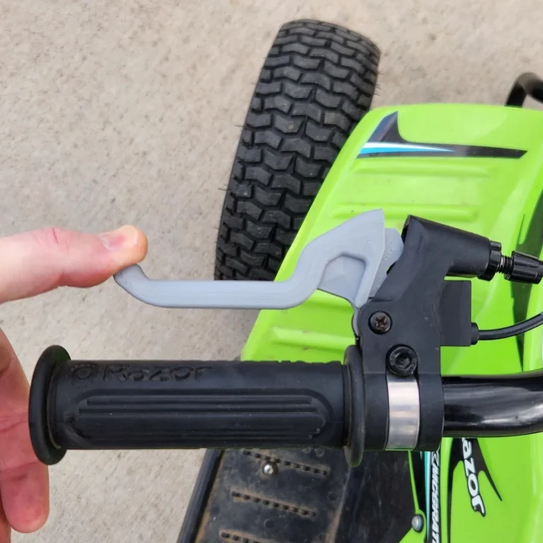 Razor A6 brake problem