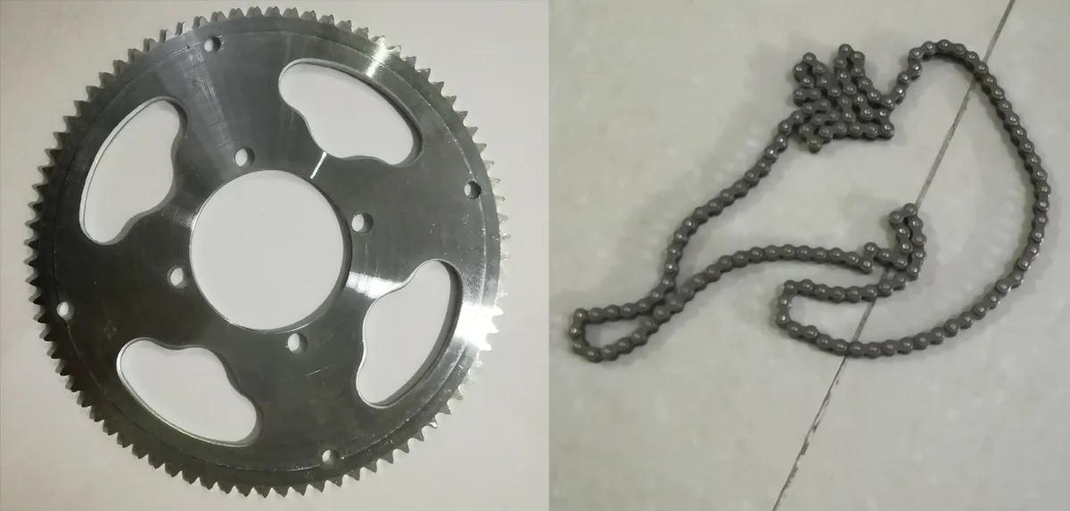 Razor E300 chain problem