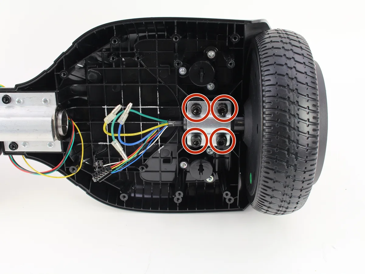 Replacement motor wheel