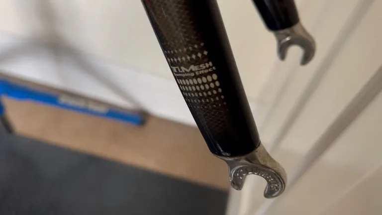 road bike front wheel stuck