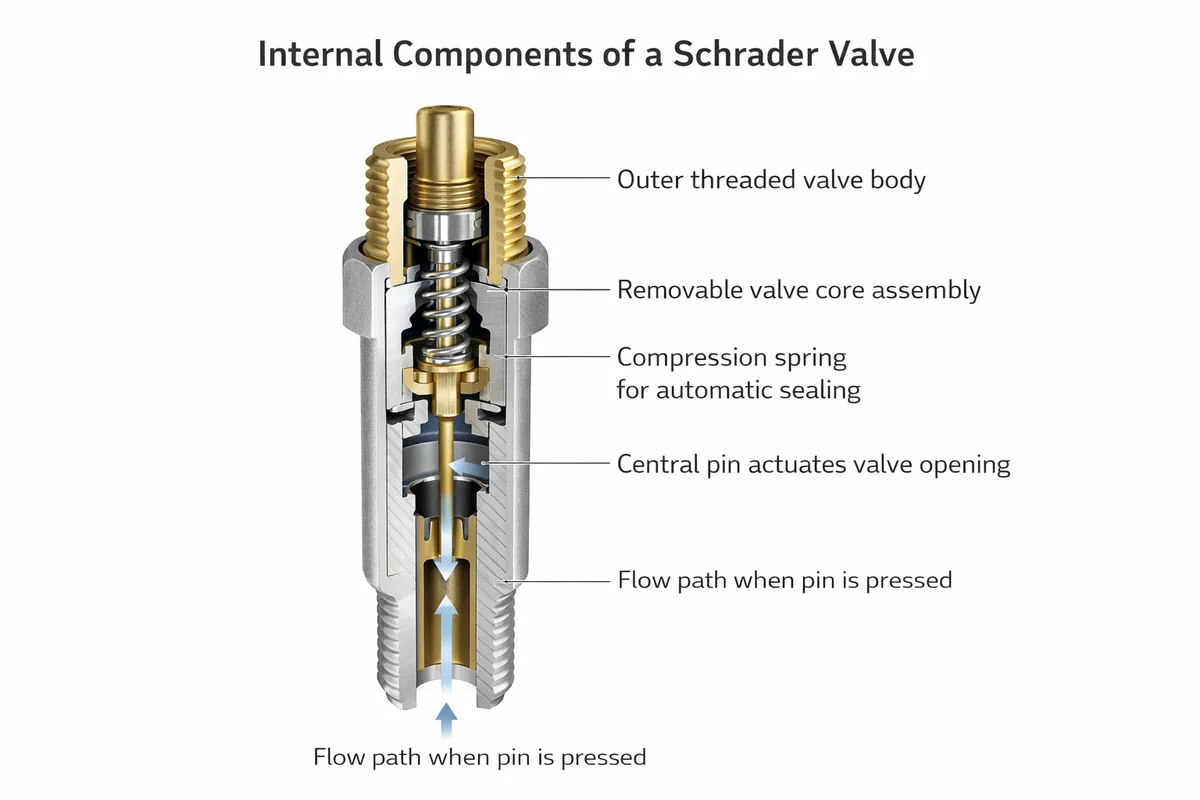 Schrader valve