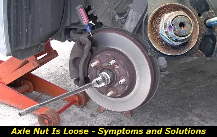 scooter axle loose