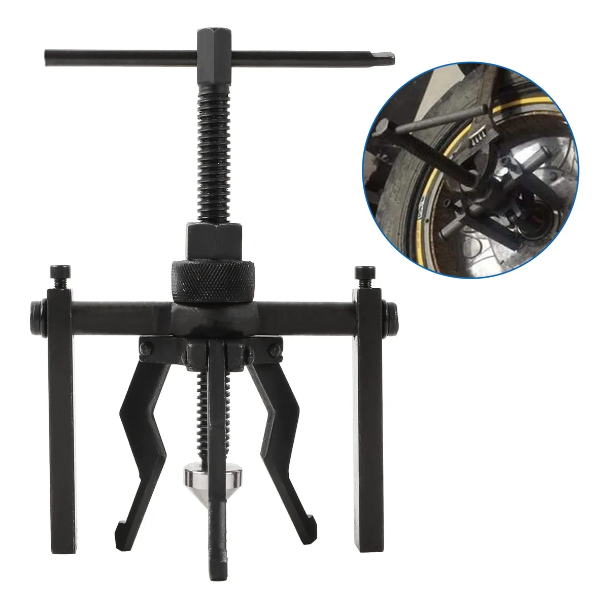 Scooter bearing removal tool