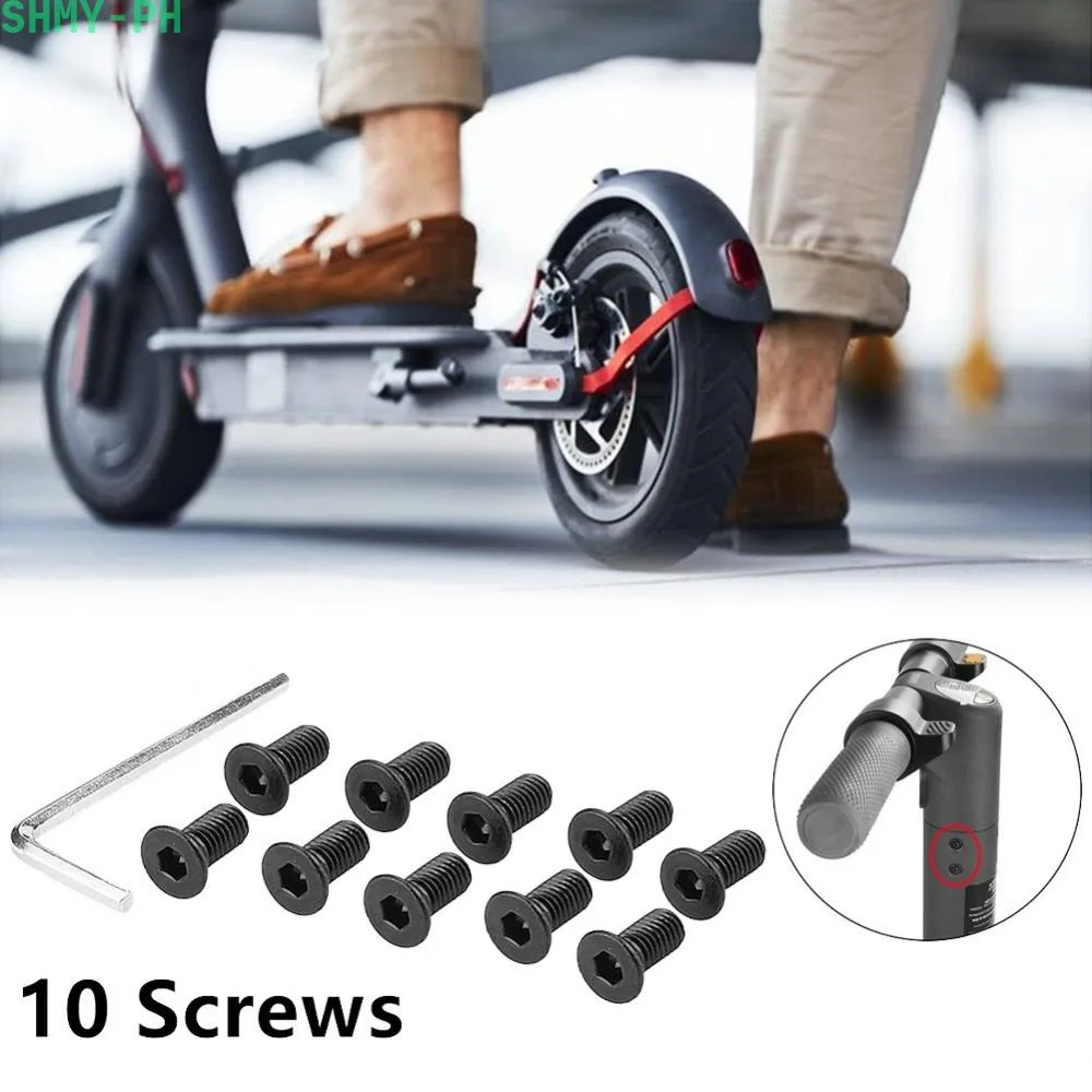 Scooter deck mounting bolts