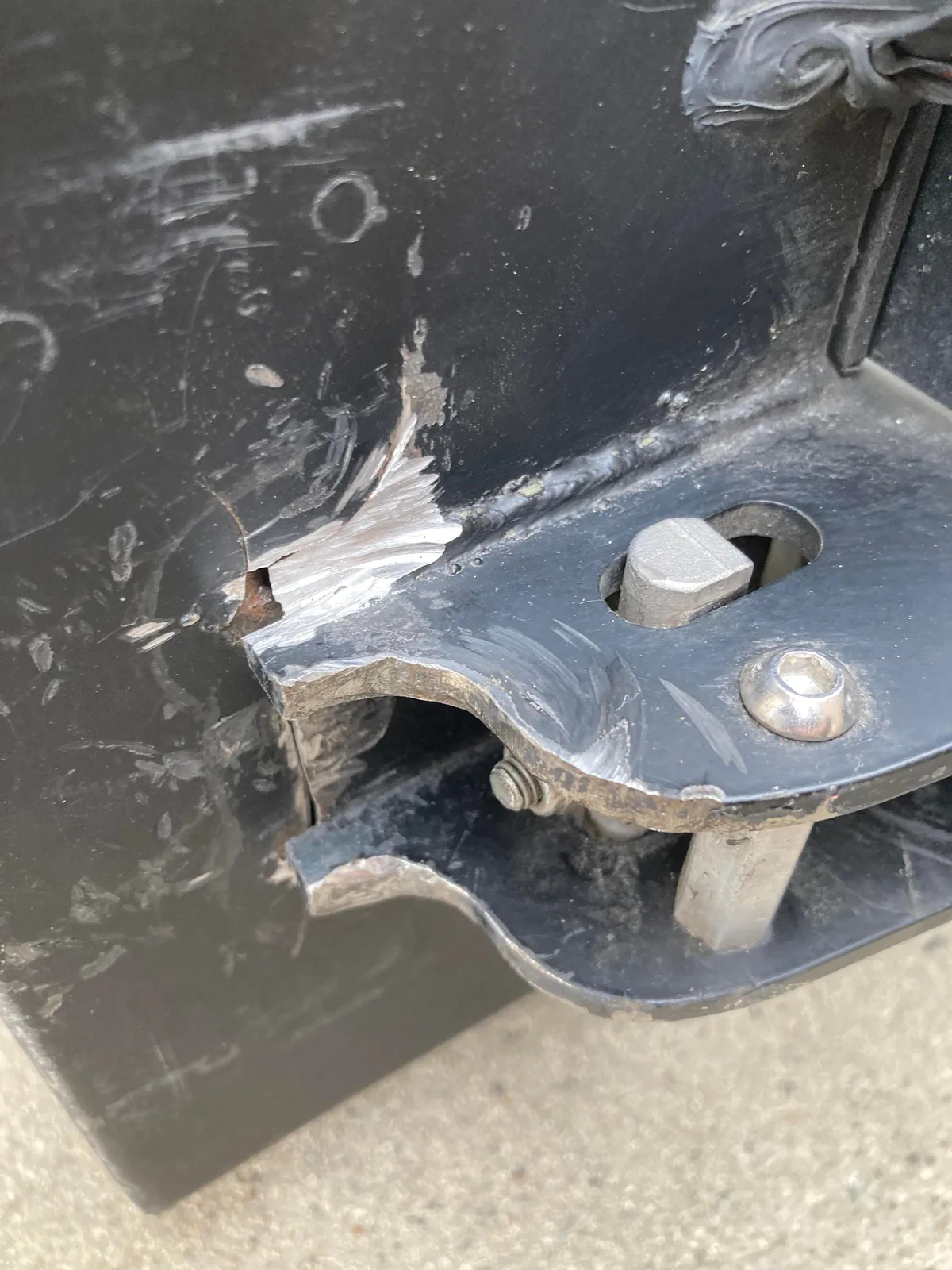 scooter deck replacement problem