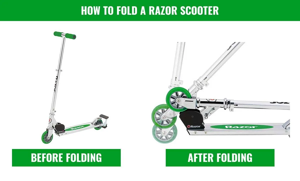 scooter folding hinge lubrication