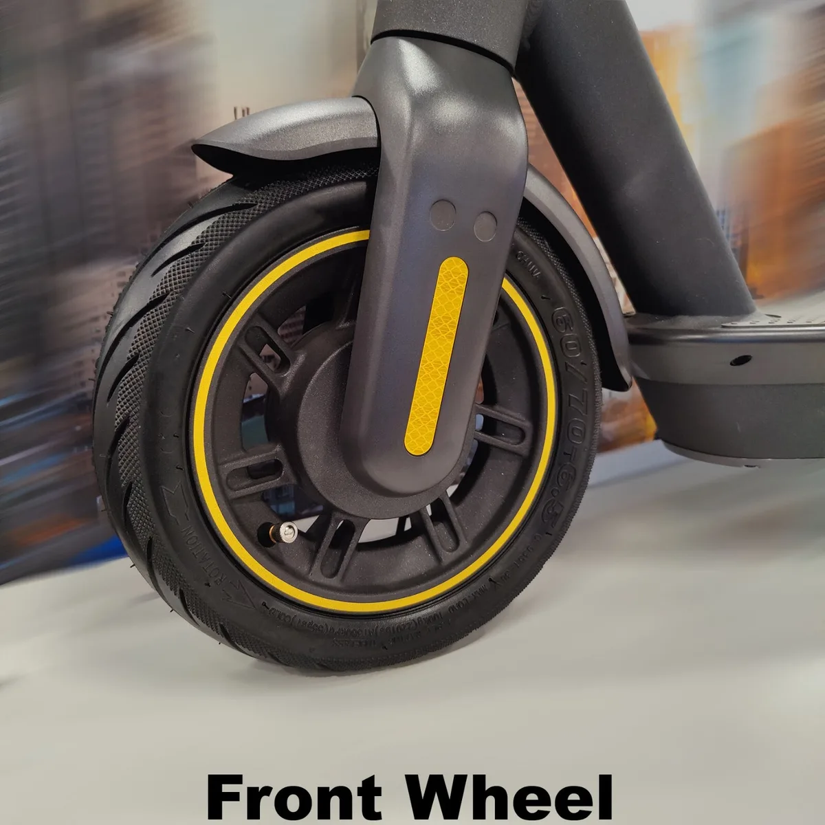 scooter front wheel play check