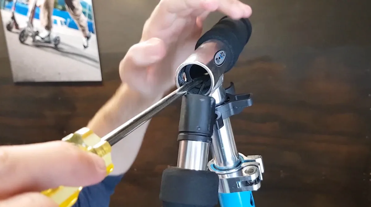 scooter height adjustment stuck