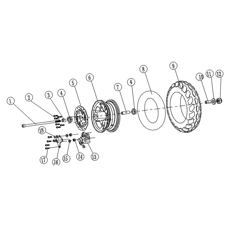 scooter wheel spacers