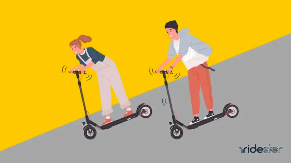 Scooter wheel wobble