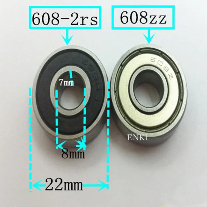 sealed cartridge bearing vs loose ball bearing