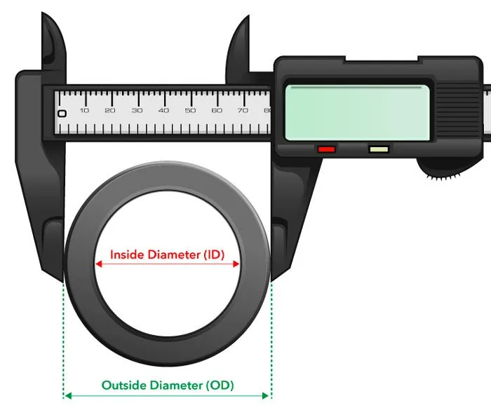 seat tube internal diameter measurement