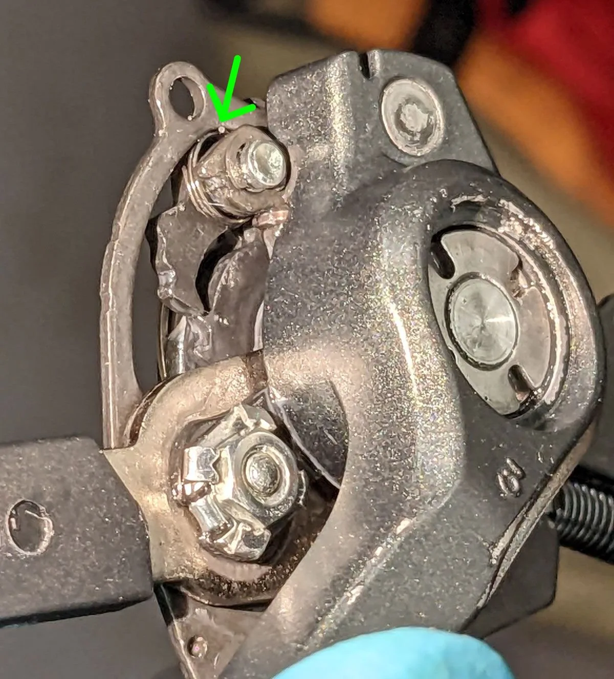 shifter internal mechanism failure