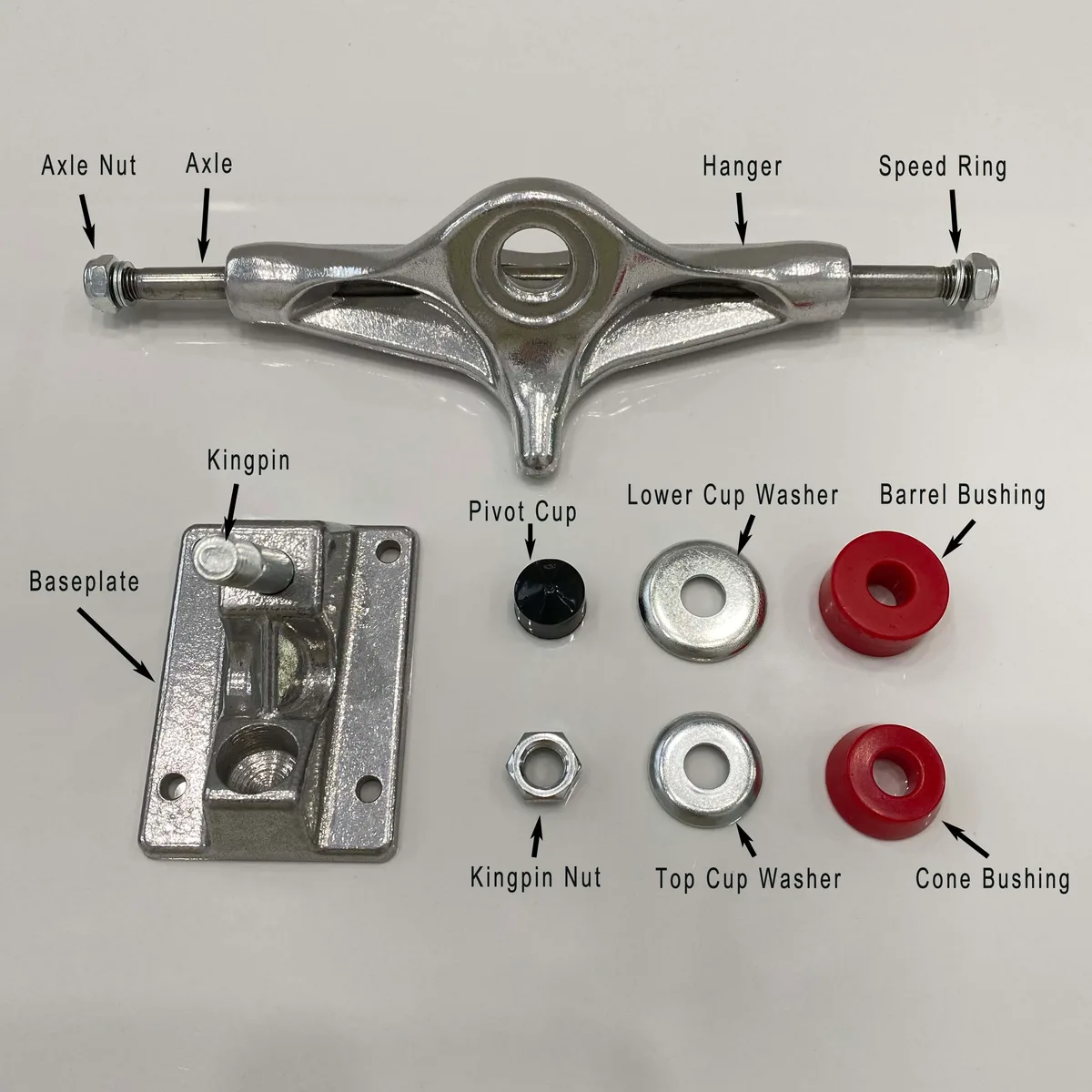 skateboard trucks loose