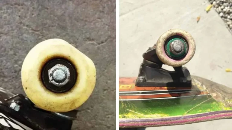 skateboard wheel crack problem