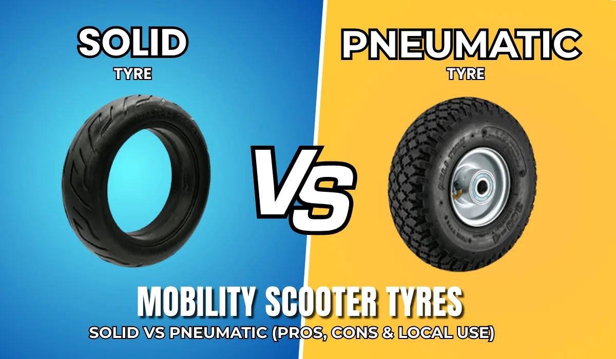 solid vs pneumatic wheel