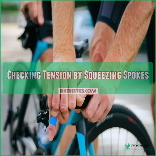 spoke tension squeeze test