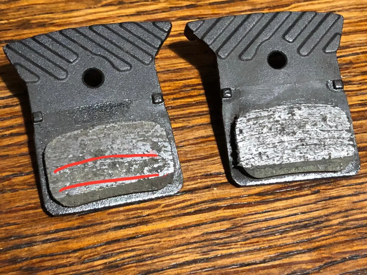 squealing disc brake contamination