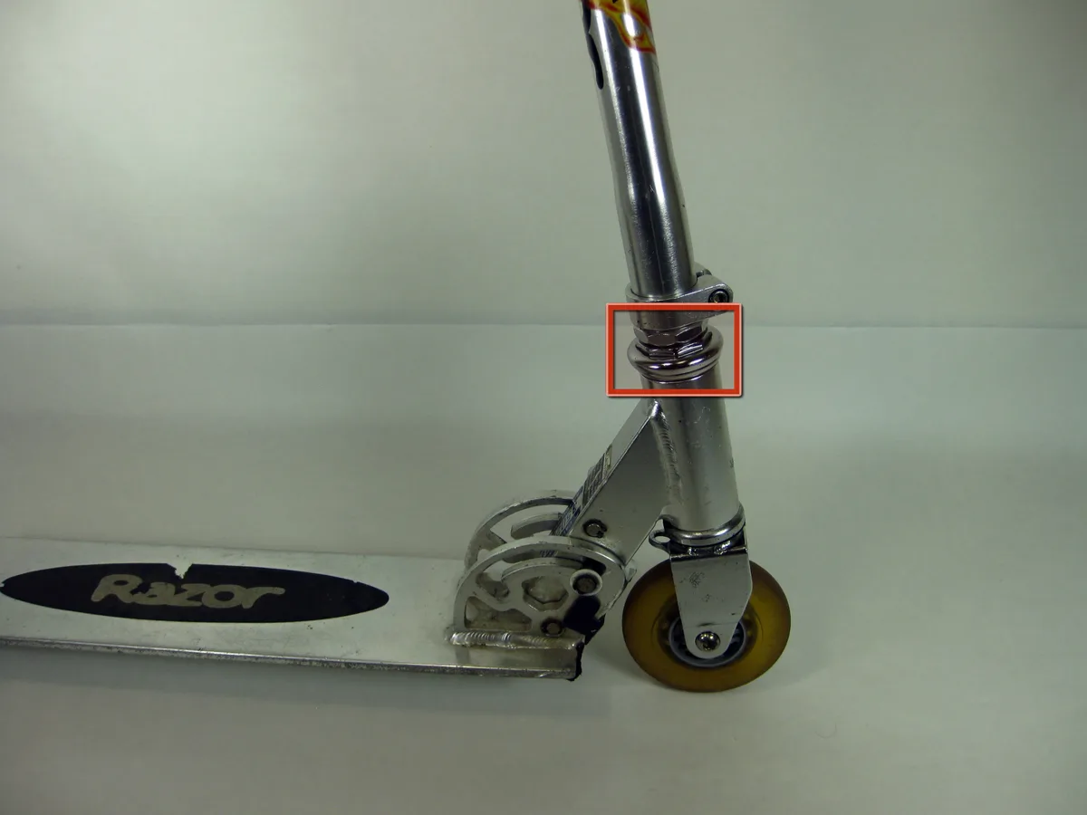 Steering Column Loose in the Scooter's Body