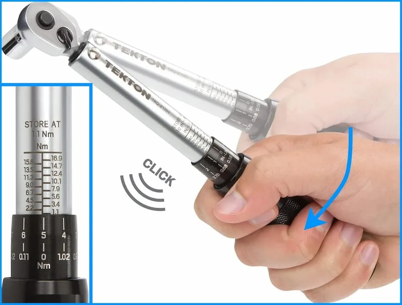 stem clamp bolt tightening