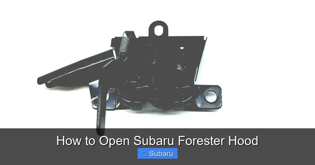 Subaru Forester won't start