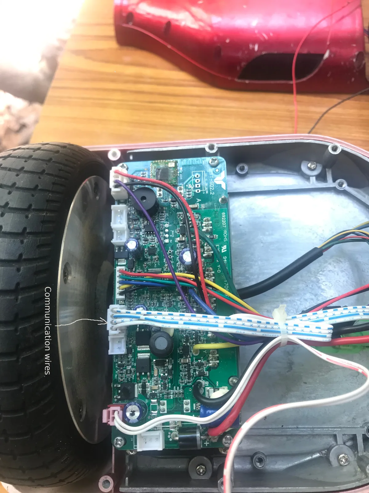 swap test motor connector
