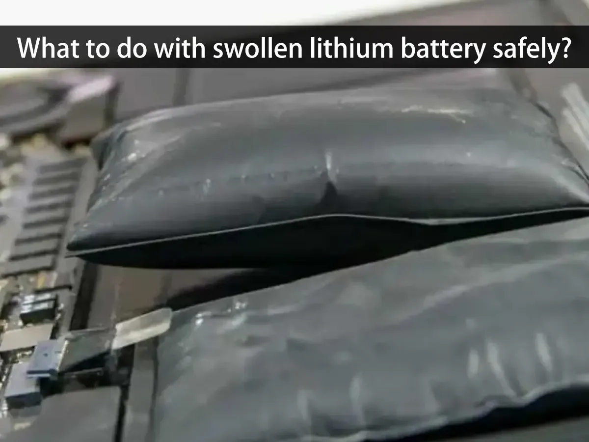 swollen lithium-ion battery pack