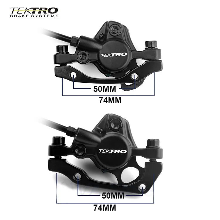 Tektro mechanical disc brake caliper alignment