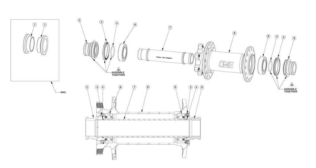 The Hub and Bearings