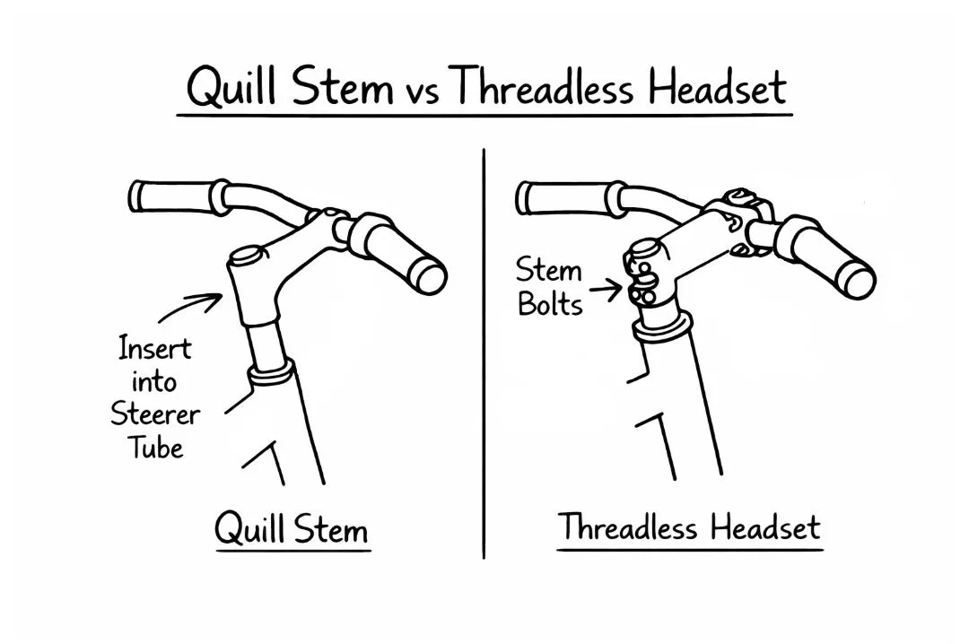 threaded headset scooter vs threadless