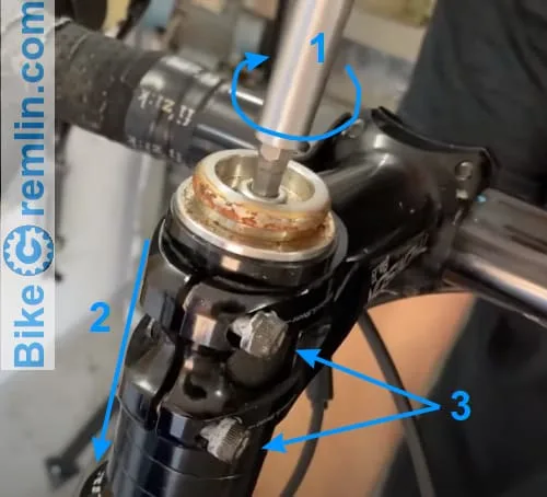 threadless headset preload adjustment
